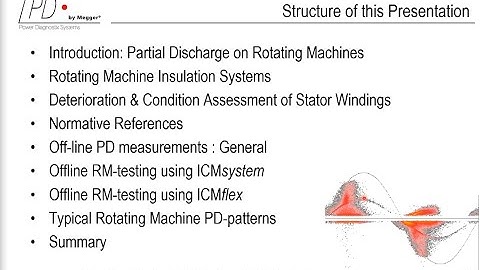 Off line PD testing of rotating machines using ICMflex and ICMsystem