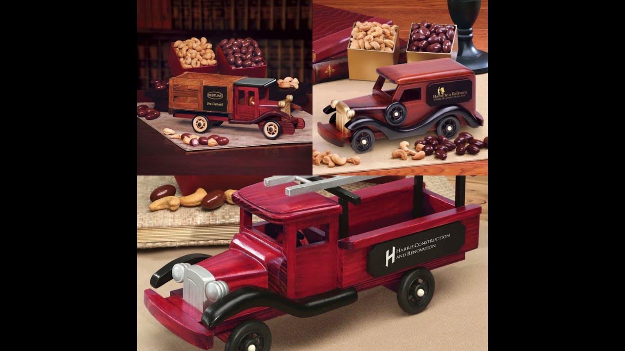 Business Food Gifts Corporate Gourmet Gifts Gourmet Food Gifts Collectible Wooden Vehicle