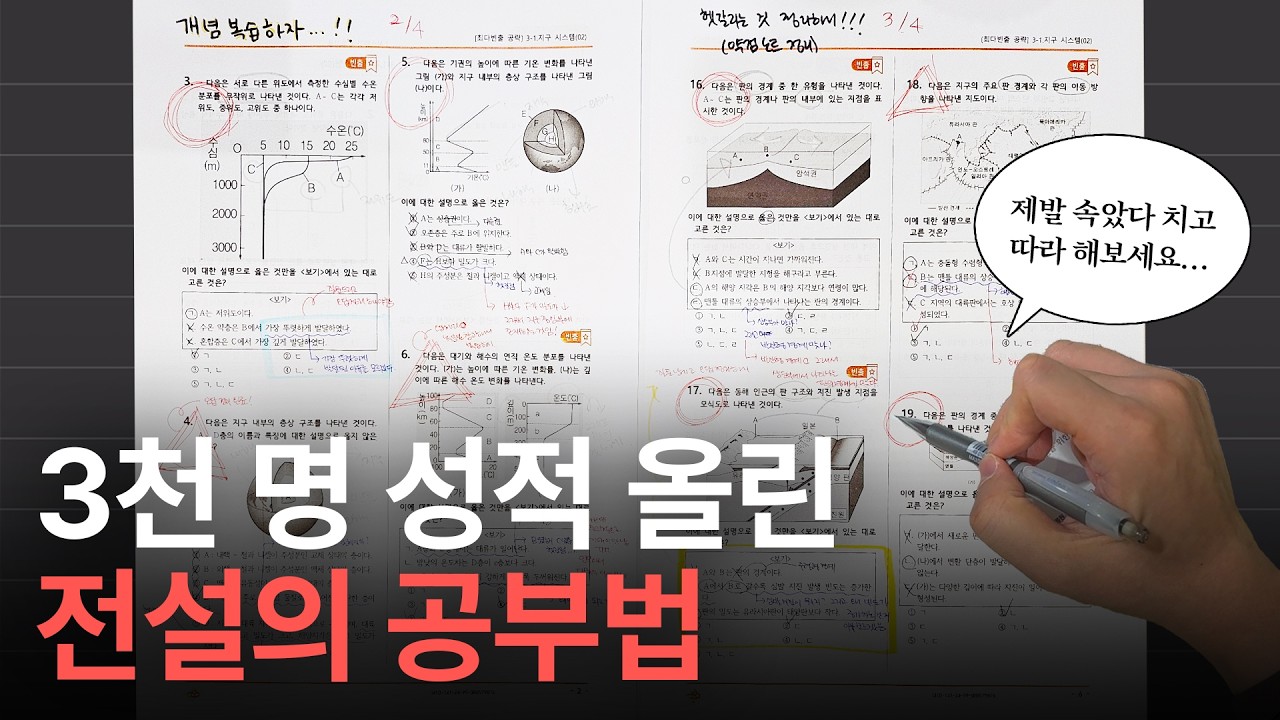 (유료급 강의) 서울대생이 하는 책 1권으로 10권 푼 효과 내는 공부법