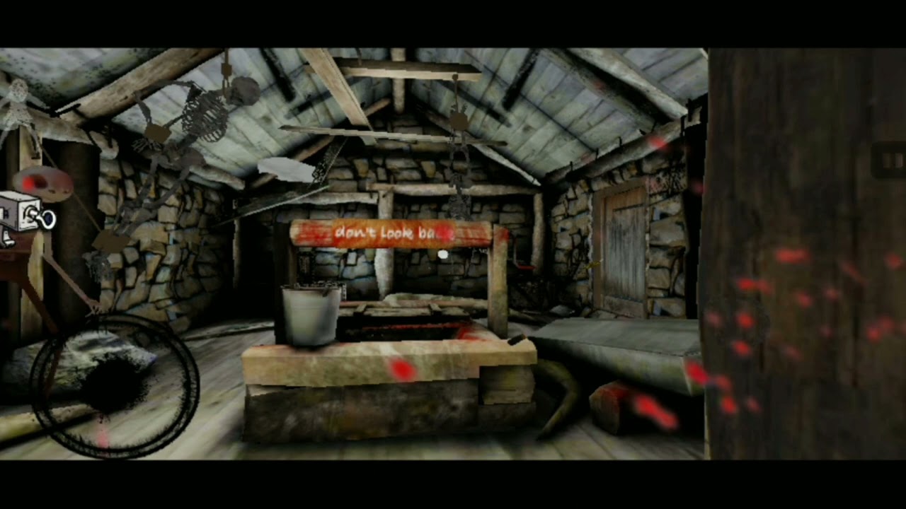 skinny horror game / bad ending