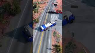 🔥 Multi-Car Highway CRASH in BeamNG.drive | Pure Destruction! Beamng Realistic Highway Crashes #566