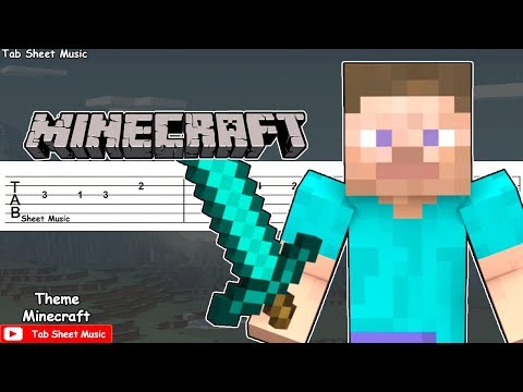 Minecraft - Theme (Calm 1) Guitar Tutorial