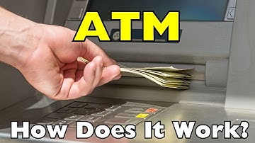 Hoe weet een geldautomaat hoeveel contant geld hij moet geven?