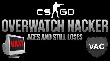 CS:GO - Overwatch hacker aces and loses