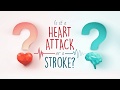 Symptoms of heart attack and stroke