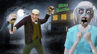 Mad Granny finally escaped from scary mansion game 🔥 screenshot 1
