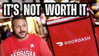 Why you should stop being a delivery driver for DoorDash and get a real job.