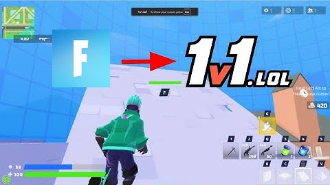 When a pro Fortnite player plays 1v1.LOL