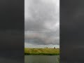 гроза над прудом
