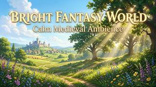 Bright Fantasy World 🌿 Peaceful Medieval Ambience for Calm, Focus &amp; Relaxation