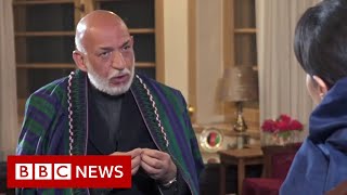 Former Afghanistan president: 'I would call the Taliban our brothers' - BBC News