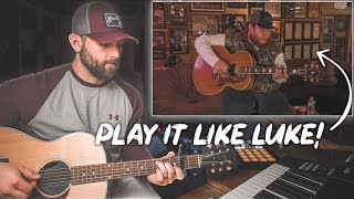 Video thumbnail of "How To Play "Fast Car" Like Luke Combs!"