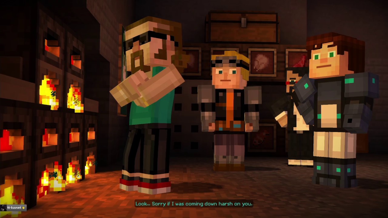 Minecraft: STORY MODE Lets Play Episode 6: A Portal to Mystery PS4HD60fps