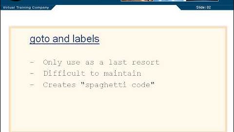 04.11.Goto & Labels