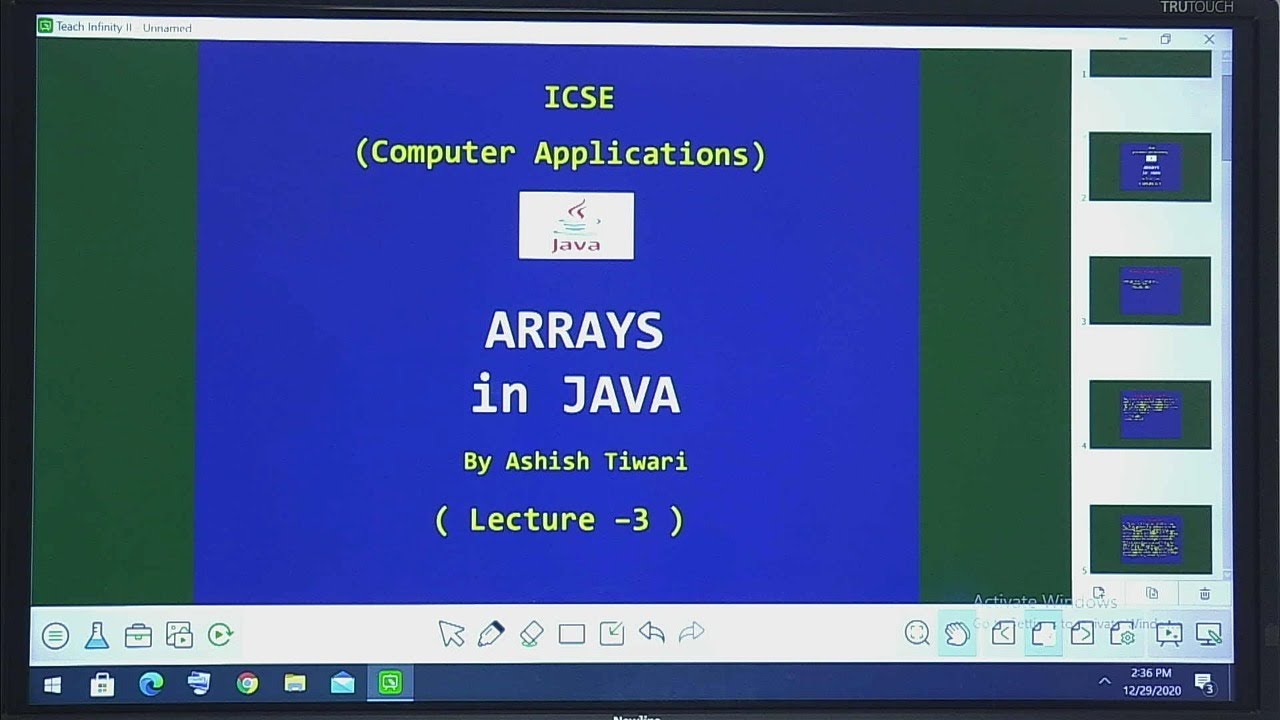 Array in JAVA Lecture - 3 - YouTube