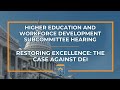 Restoring Excellence: The Case Against DEI