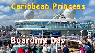 Caribbean Princess Boarding Day * Ft Lauderdale  Scenery * Welcome Party