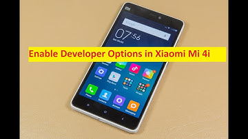 MI 4I Developer Options and USB Debugging