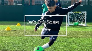 INVITE ONLY SESSION!  Coaching included!