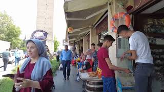 Life in Old Town in Adana, Turkey - 4K Walk