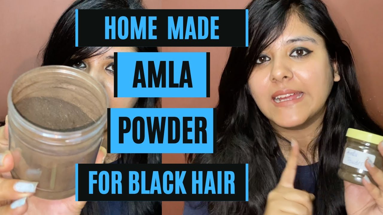 Homemade Amla Powder for Black Hair Natural Indian Gooseberry Powder Best for Black Hair Homemade Amla Powder for Black Hair Natural Indian Gooseberry Powder Best for Black Hair