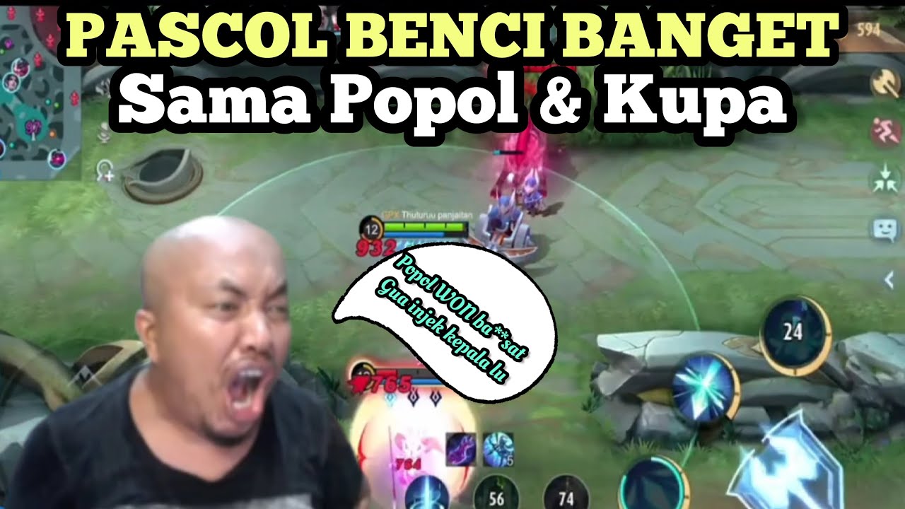 Ngakak‼️ Pascol Stress Lawan Popol & Kupa Damage Nya Ga Ada Obat