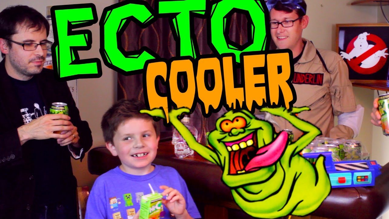 ECTOCOOLER HIC Juice Box & Unboxing Review GHOSTBUSTERS DRINK YouTube