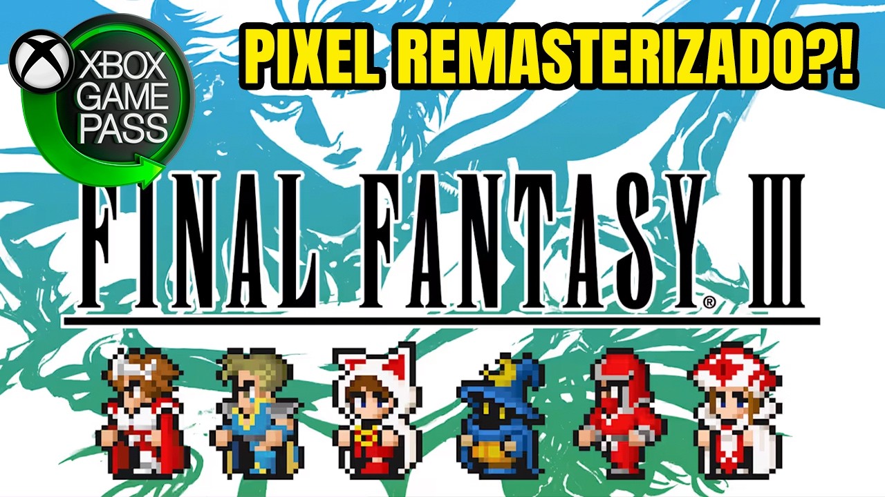 FINAL FANTASY III no Game Pass! Um dos JRPGs Mais Importantes!