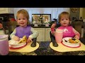 Twins try monkey bread