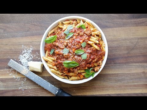 Turkey Bolognese