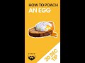 How to Poach an Egg #shorts