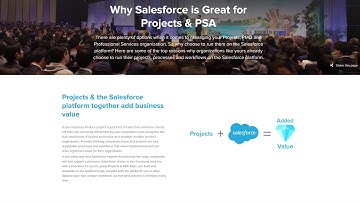 Compare Salesforce Solutions For Project Management & PSA With The Ultimate Guide