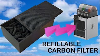 Refillable Activated Carbon Filter for Bambu Lab X1 Series