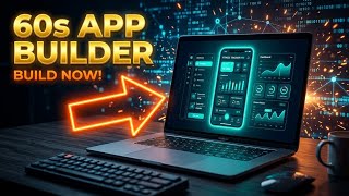 I Built a Full Mobile App in 60 Seconds! 🤯 (No Coding)