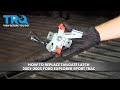 How to Replace Tailgate Latch 2001-2005 Ford Explorer Sport Trac