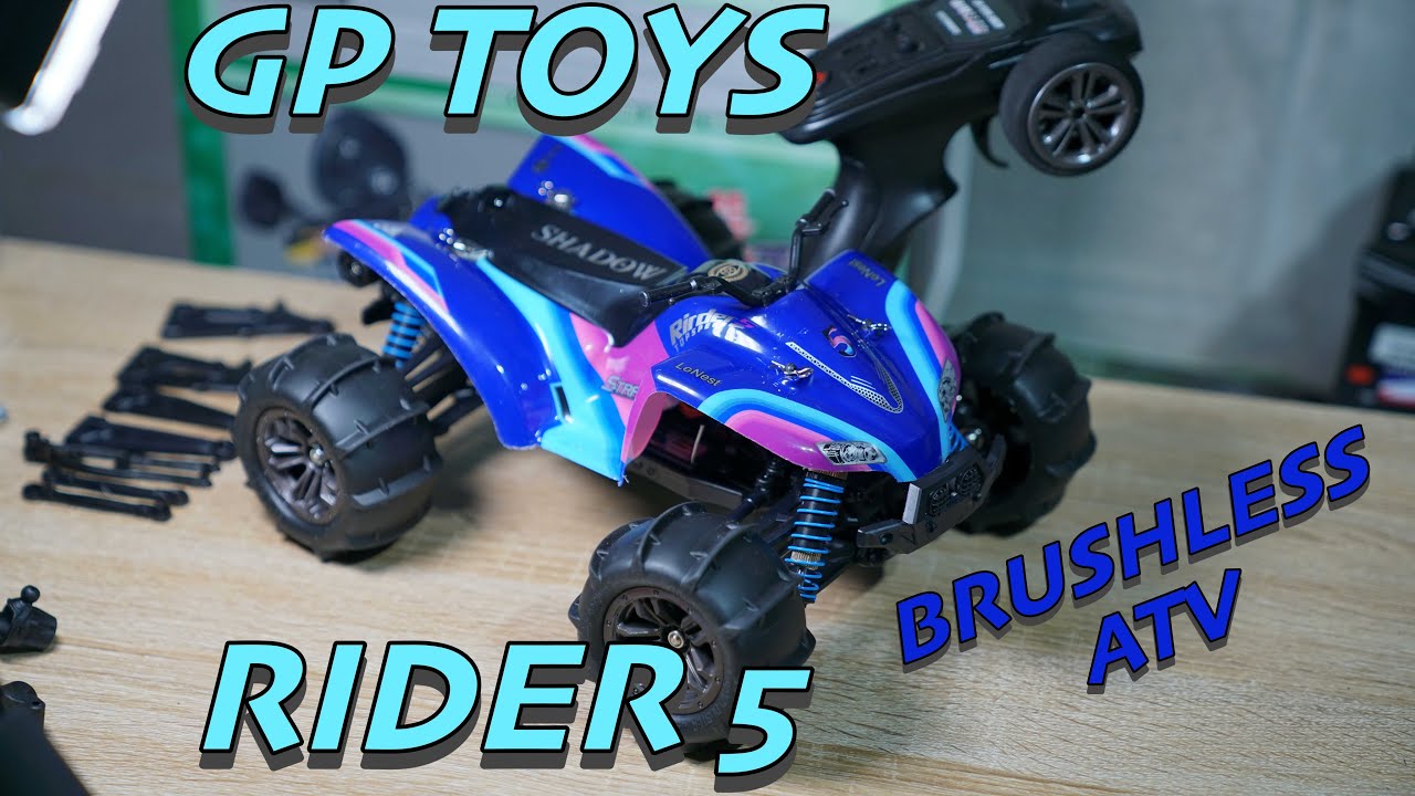 GP TOYS RIDER 5 BRUSHLESS RC ATV - UNBOXING