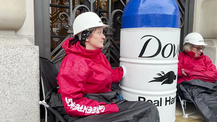 Unilever plastic protest escalates as 16 Greenpeace activists arrested