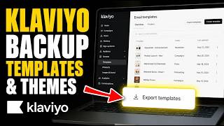 How to backup Klaviyo email templates and themes - Quick Tutorial