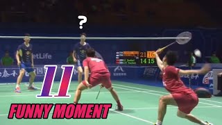 11 KEJADIAN UNIK DAN LUCU DI BADMINTON ‼️| FUNNY MOMENT