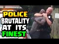 COP CHOKES MAN IN HANDCUFFS - POLICE BRUTALITY AT ITS FINEST
