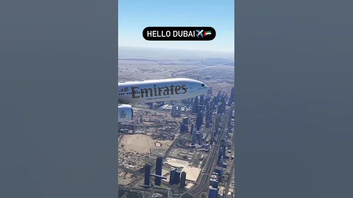 Enjoy this gorgeous aerial view of Downtown Dubai #shorts #rrair #emirates