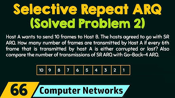 Selective Repeat ARQ (Solved Problem 2)