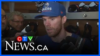 'Our hearts here in Edmonton': McDavid on 2-year contract extension