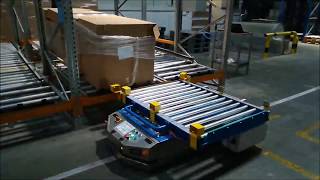 ROBOS Stainless Steel Conveyor AGV Application