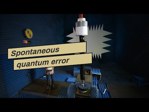 Spontaneous quantum error