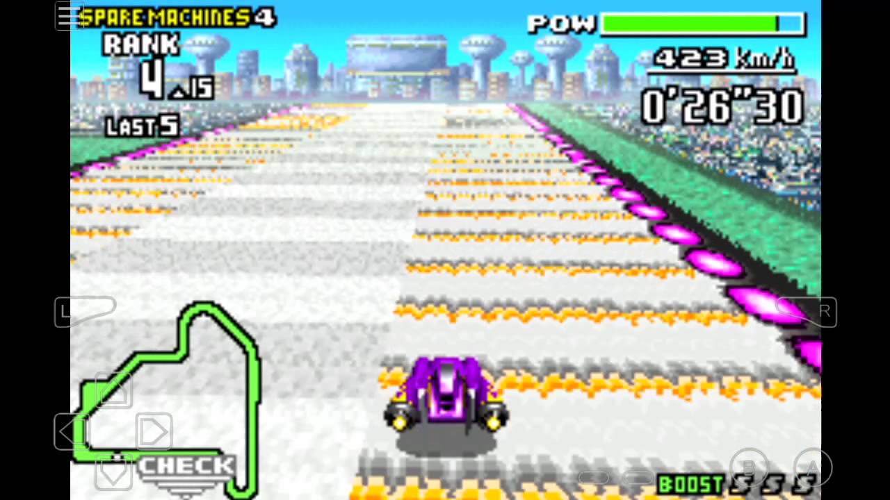 60 Fps My Boy Emulator 1 5 22 For Android F Zero Maximum Velocity 7p Hd Nintendo Gba Youtube