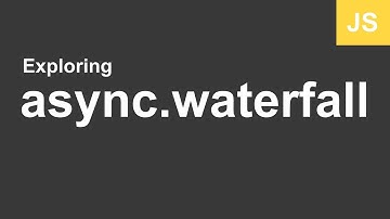 How to use async waterfall in express js (Node js) | async await | asynchronous methods