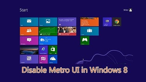 Skip Metro Suite  - Disable Metro UI in Windows 8