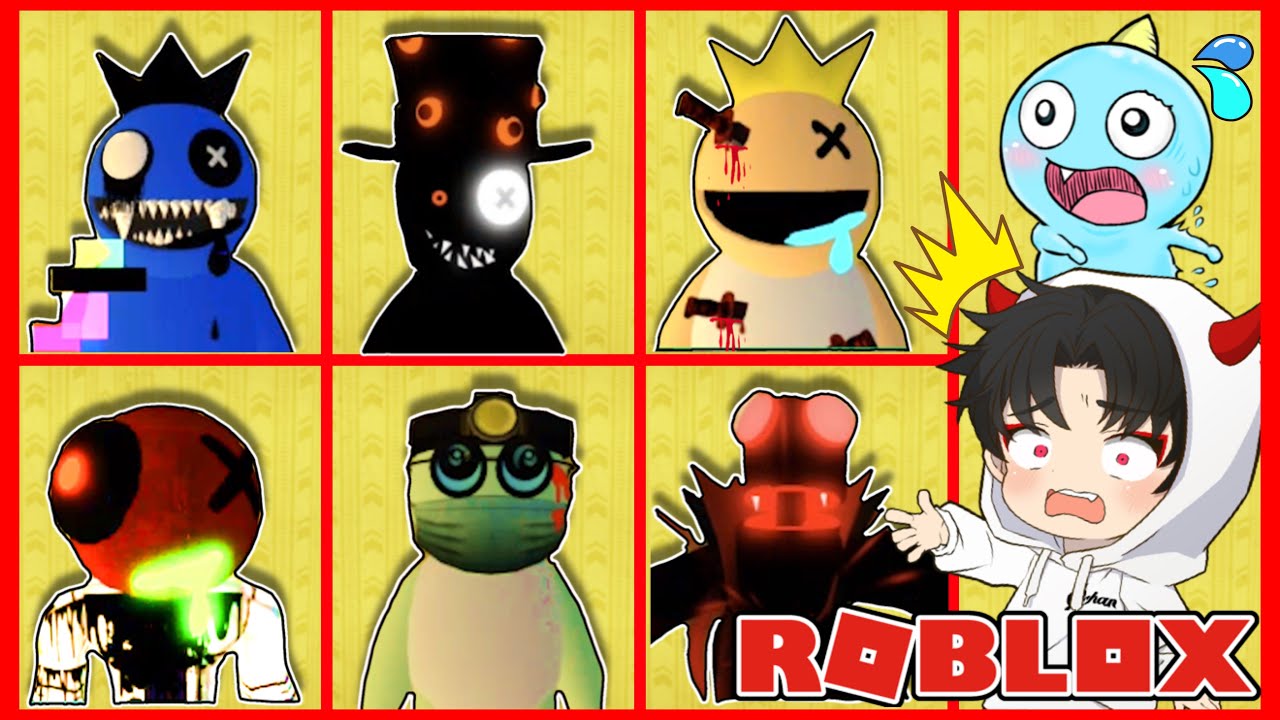 Roblox: Collect Rainbow Friends with Stabbed Bodies and Popping