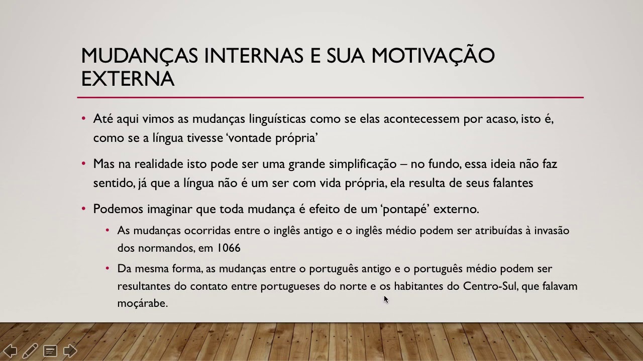 aula sobre mudanças linguísticas (parte 2)